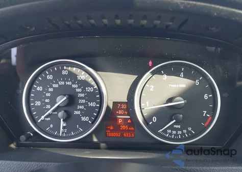 2009 BMW X5 xDrive30I из США, поврежденный, VIN 5UXFE43579L037986